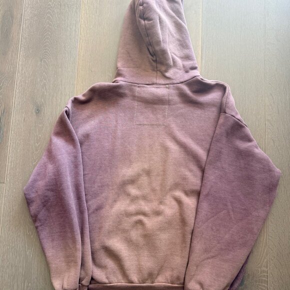 Aviator Nation BOLT STITCH 2 RELAXED PULLOVER HOODIE - FADED MOCHA - Picture 2 of 4